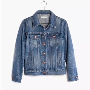 Madewell jean jacket in pinter wash